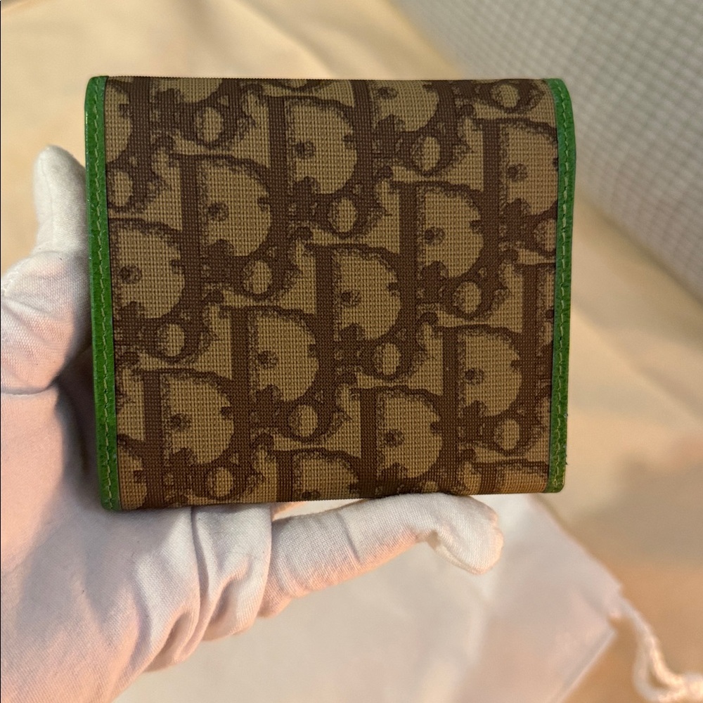 Authentic Christian Dior Trotter 1 Trifold Wallet - Picture 6 of 15